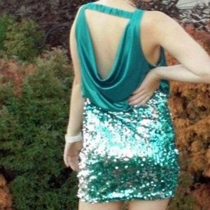 Sequined Party Dress